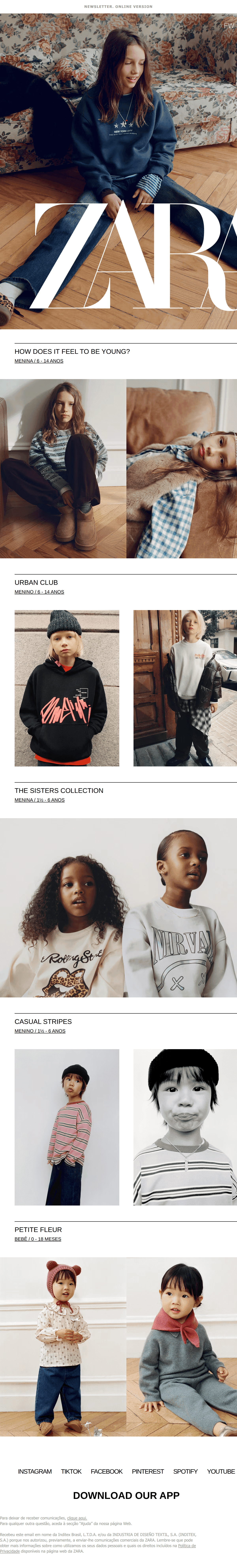 Zara: Infantil | Descubra as novidades desta semana