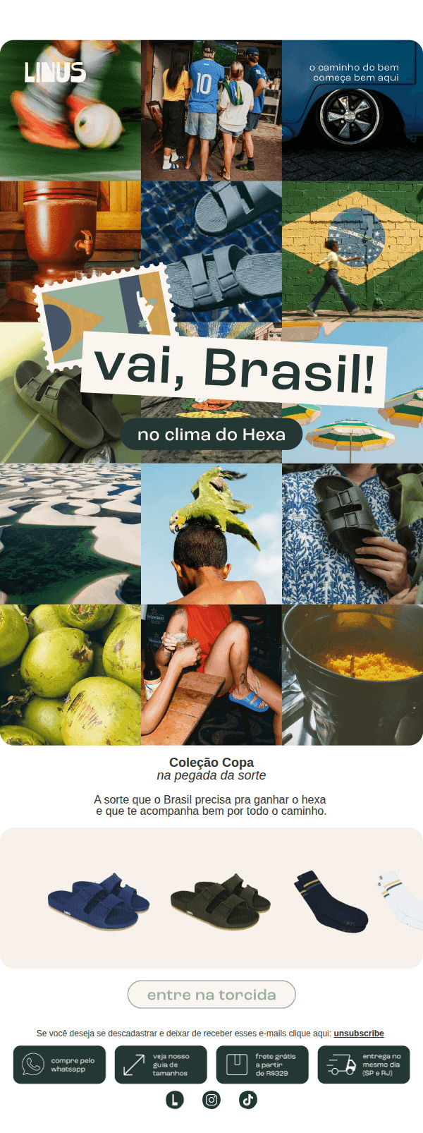 Linus: Brasil sil sil 🔊
