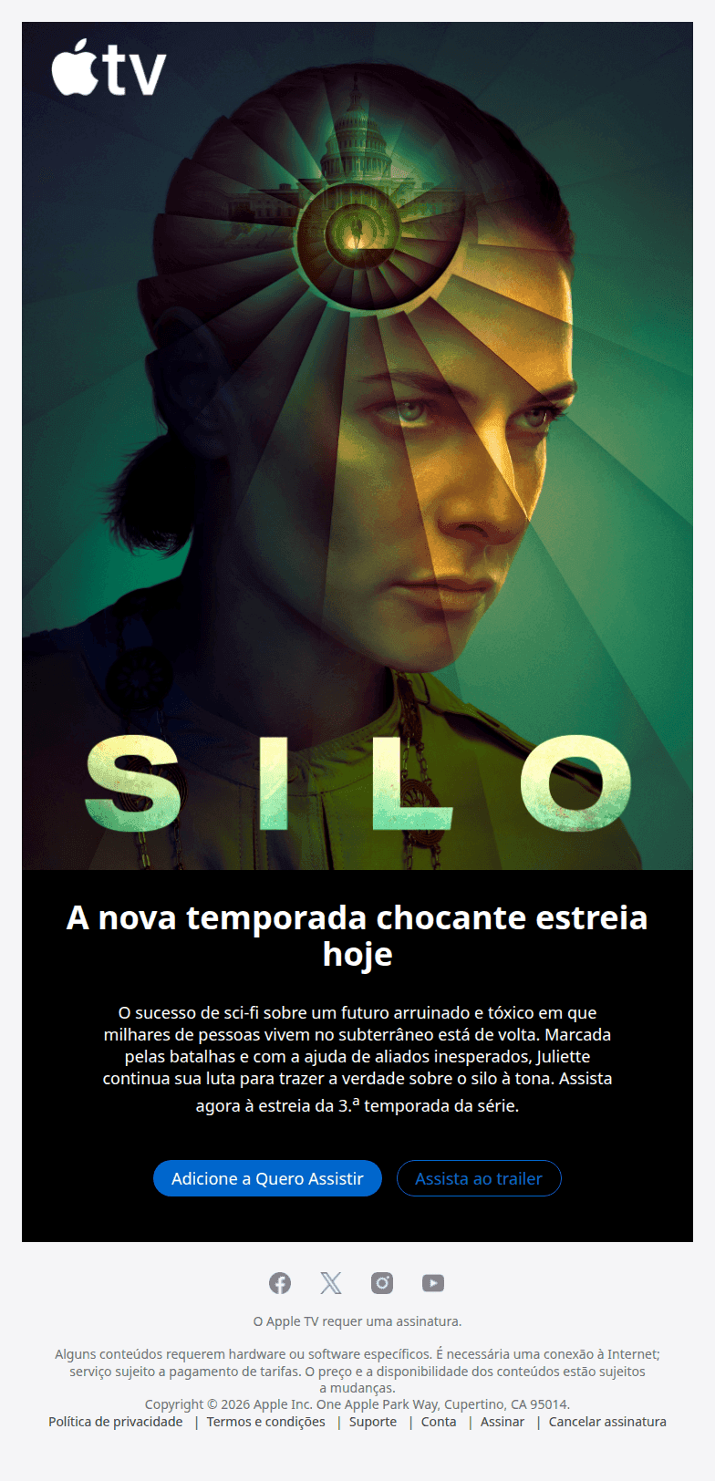Apple: A temporada mais reveladora de Silo acabou de chegar
