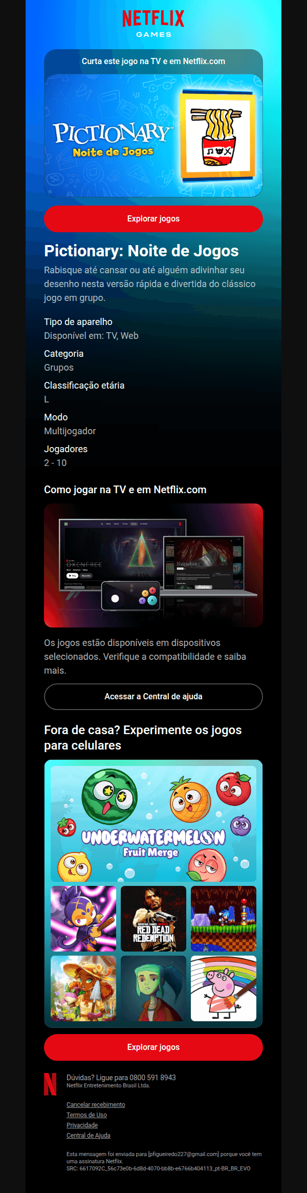 Netflix: Procurando um jogo para a TV?