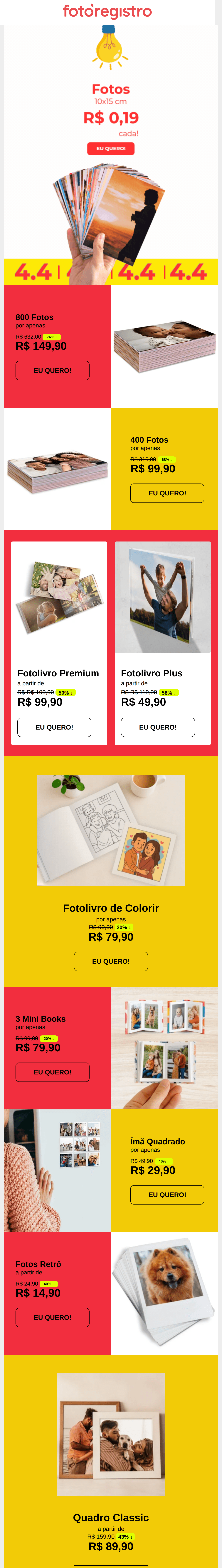 Fotoregistro: 04.04 💥 Fotos a partir de R$0,19 cada!