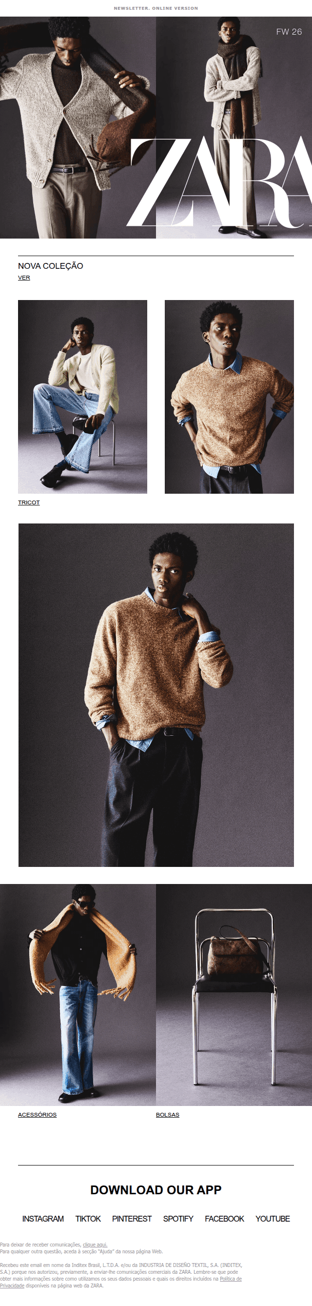 Zara: Homem | Descubra a nova coleção
