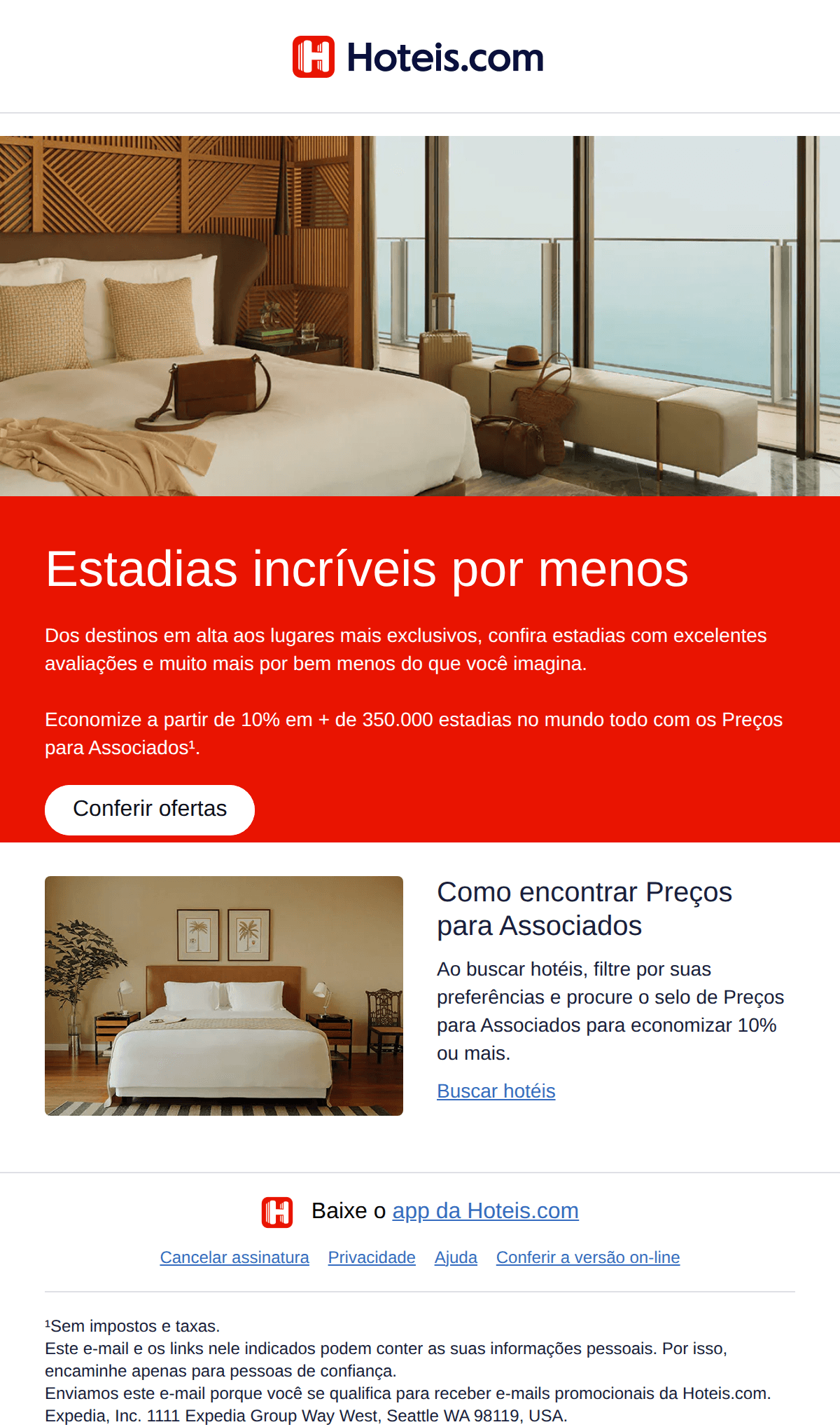 Hoteis.com: Hotéis que oferecem mais por menos