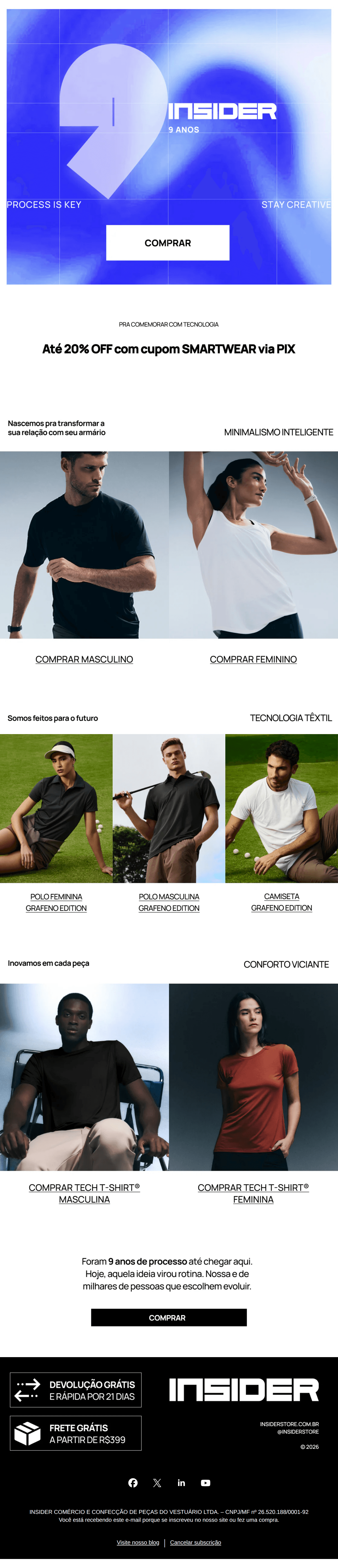 Insider: 9 anos de INSIDER