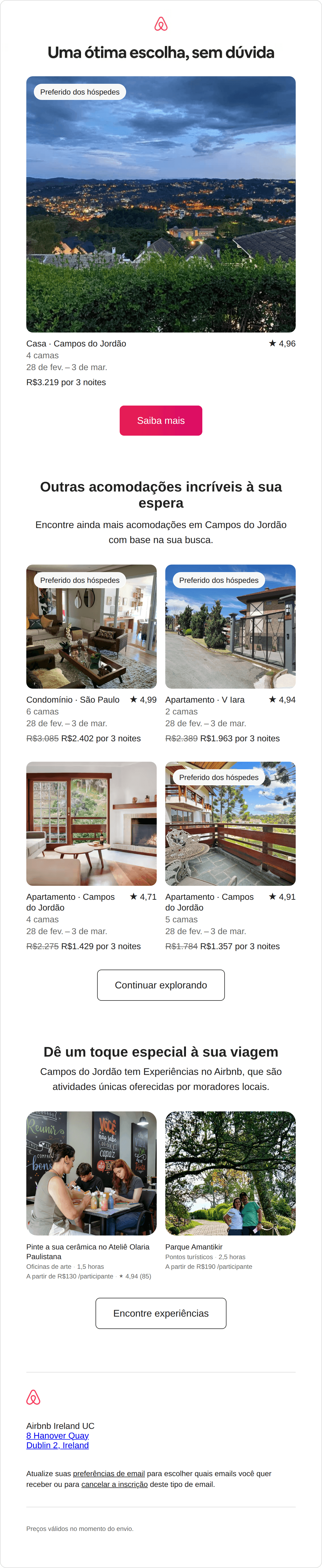 Airbnb: Campos do Jordão: seus instintos estavam certos sobre este local