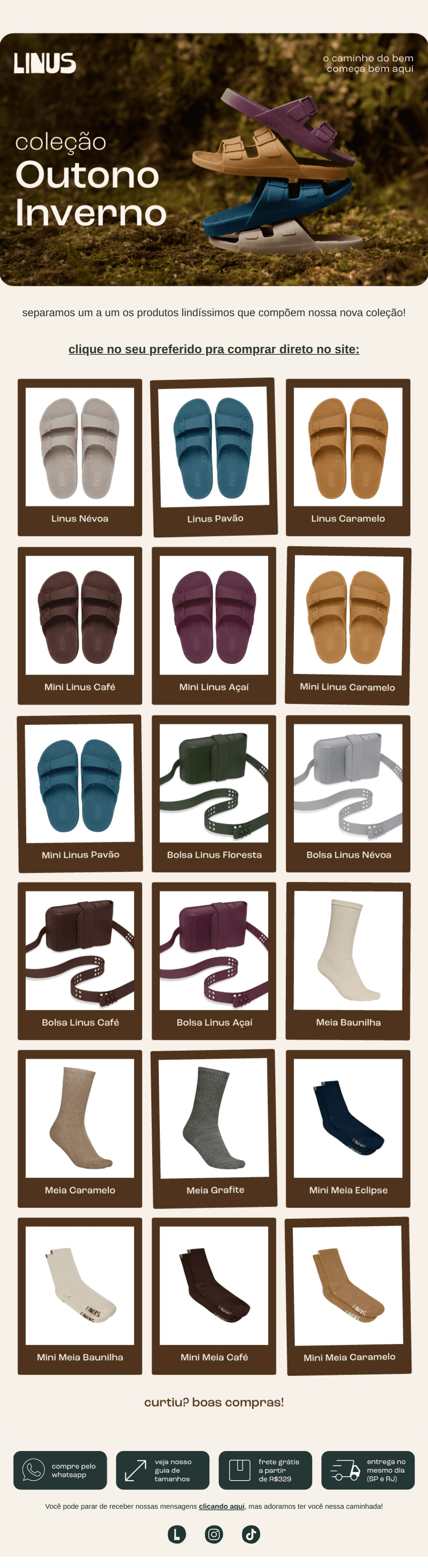 Linus: qual foi seu preferido? 🍂