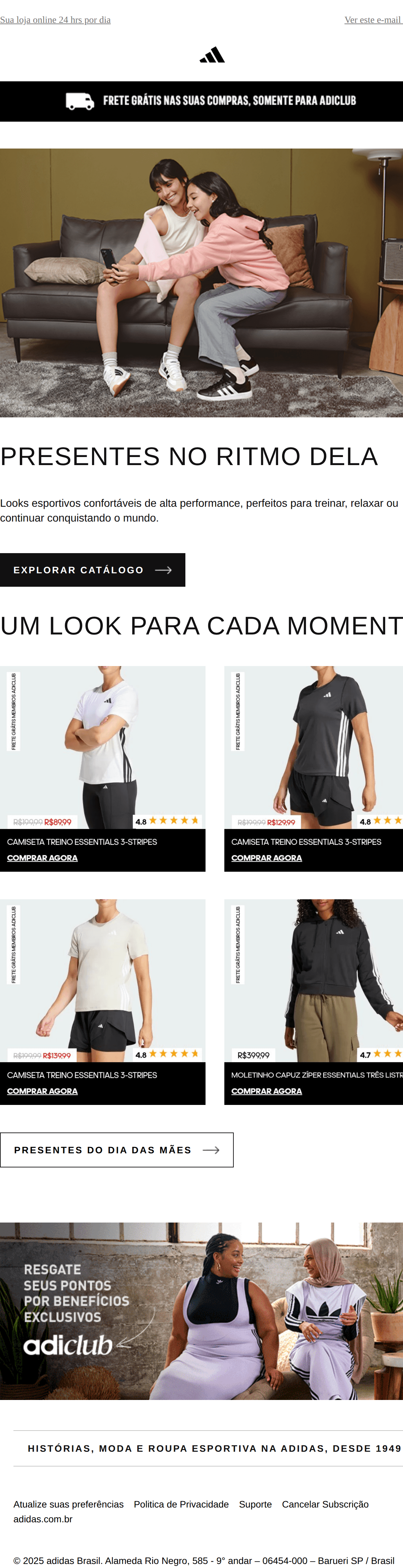 Adidas: UMA MÃE, MIL ESTILOS✨