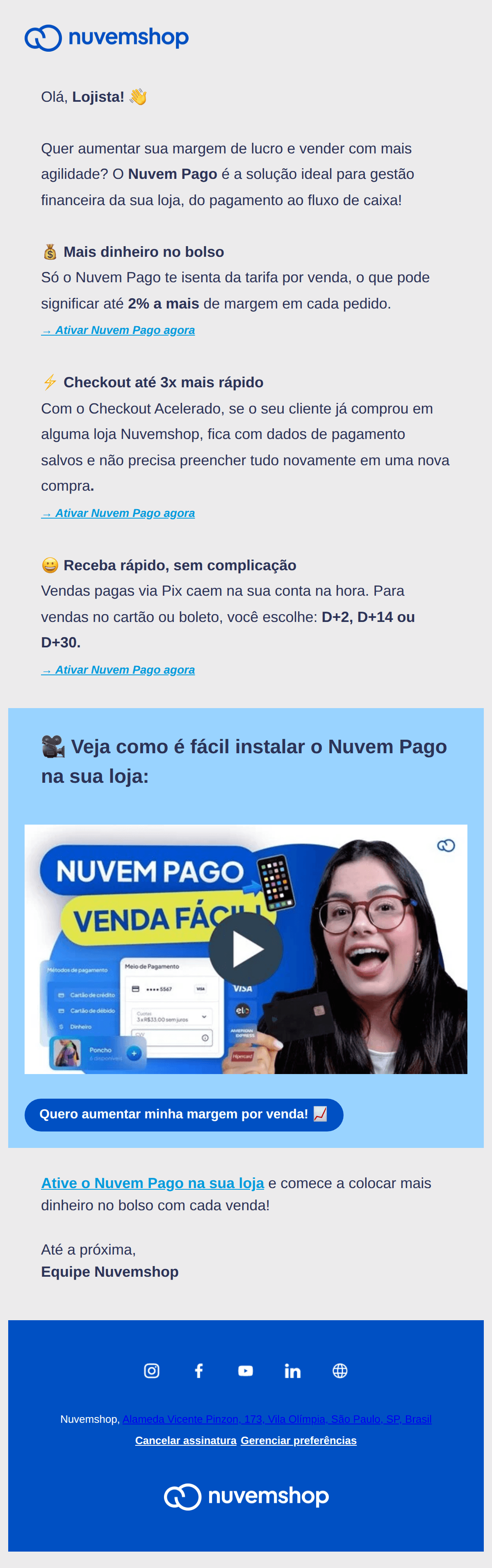 Nuvemshop: Como pagar menos taxas por venda na Nuvemshop