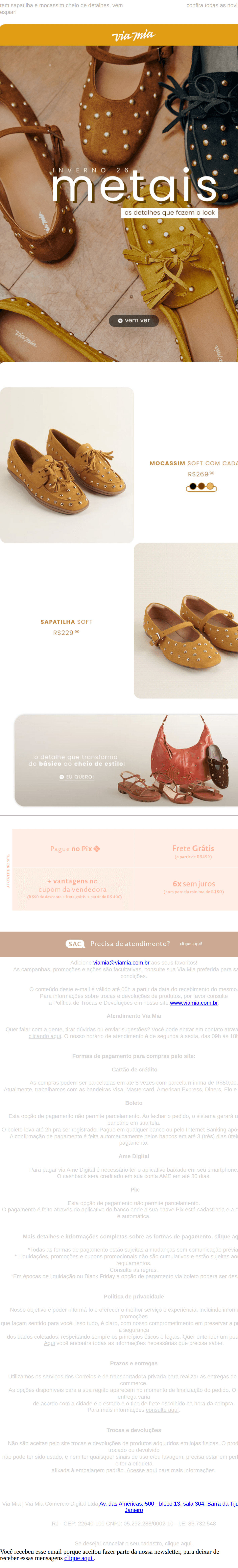 Via Mia: pra toda hora: sapatilhas e mocassins!