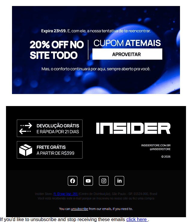 Insider: Poliana, essa é a última vez