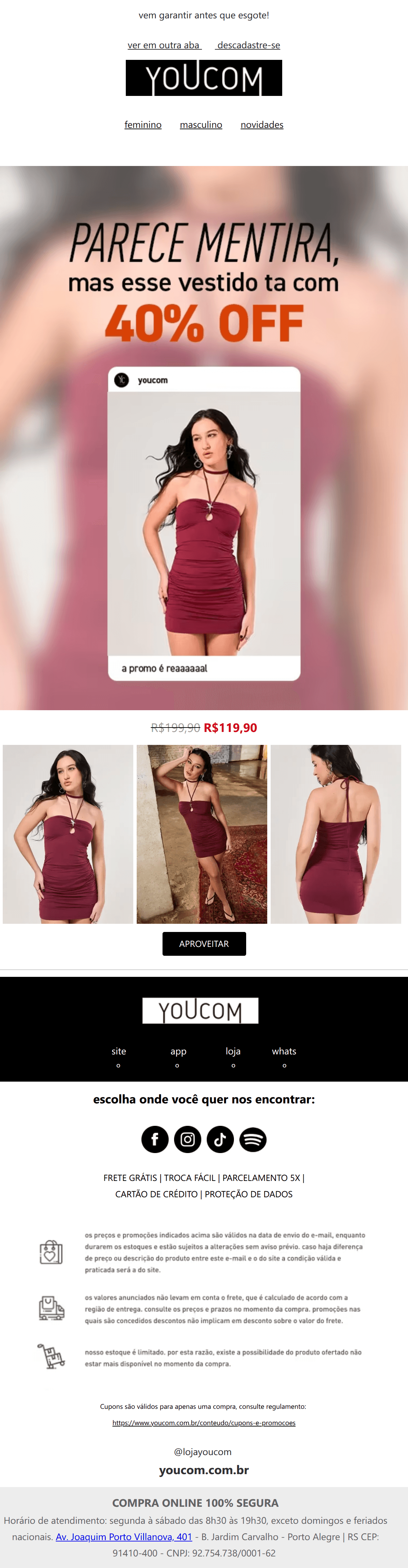 Youcom: esse desconto parece mentira 🤐