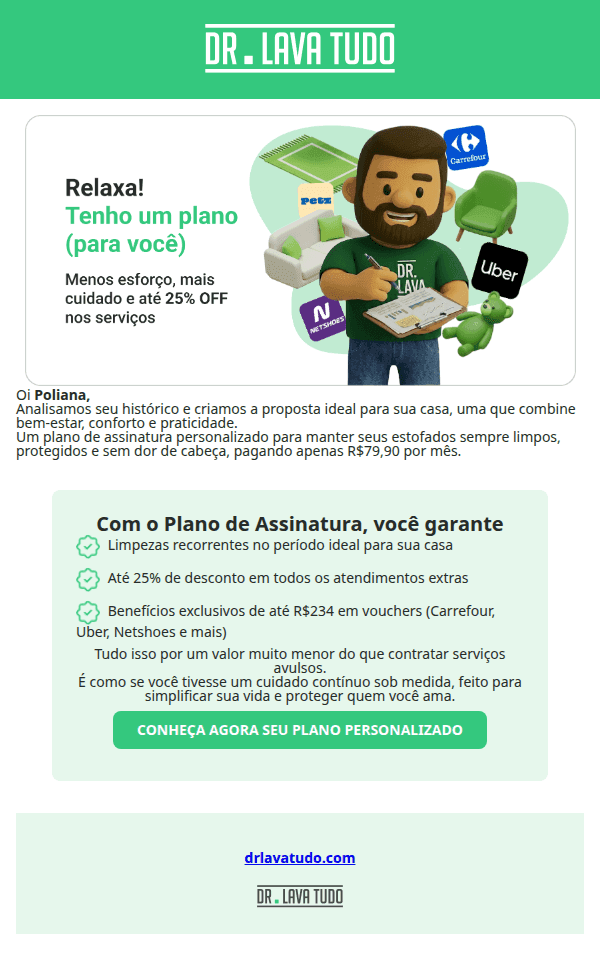 Dr lava tudo: Analisamos seu histórico