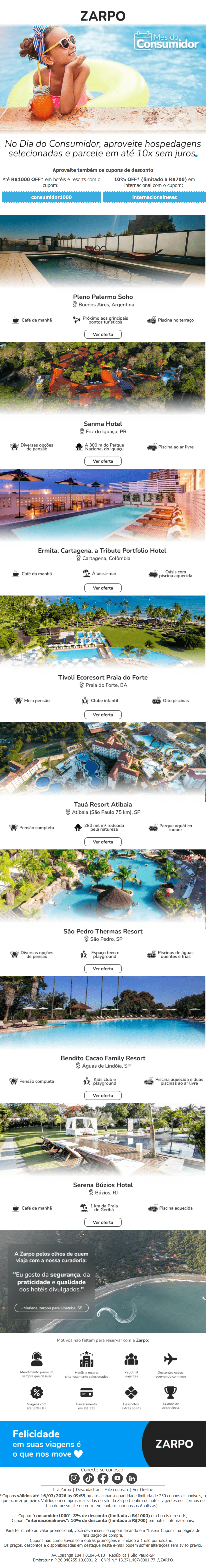 Zarpo: 🎁 Presente Zarpo: um cupom especial