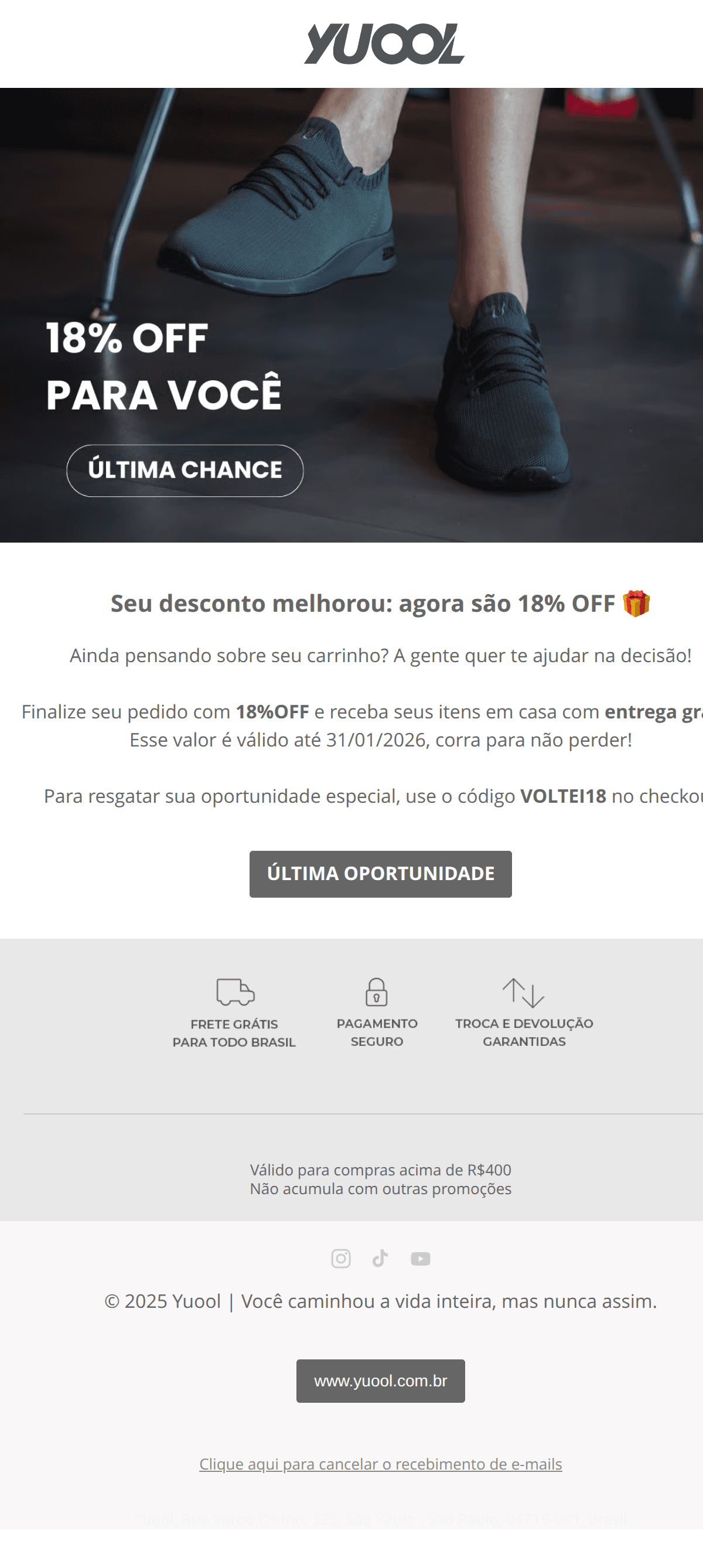 Yuool: 🏃‍➡️ O tempo está acabando...