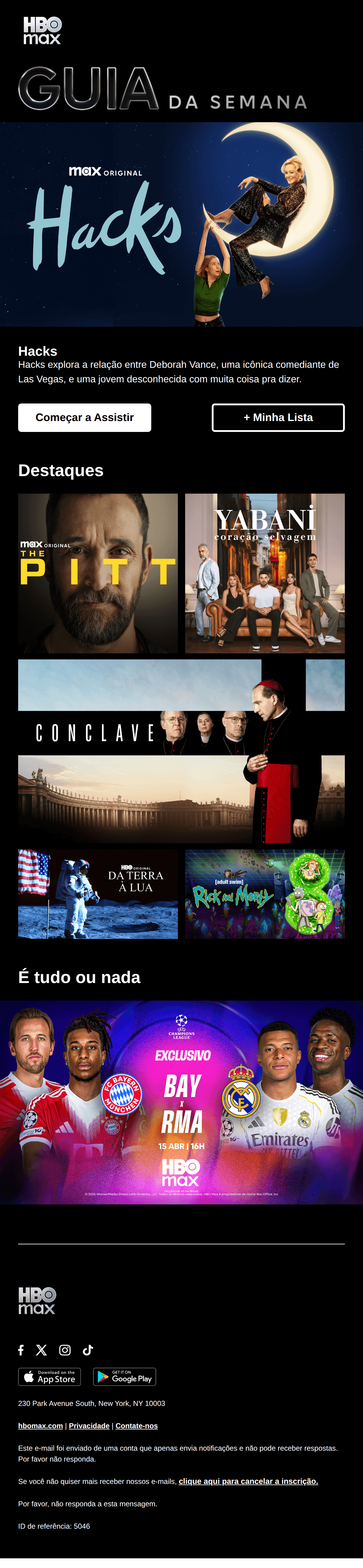 Hbo max: Chegou o seu guia para o fim de semana! 🍿