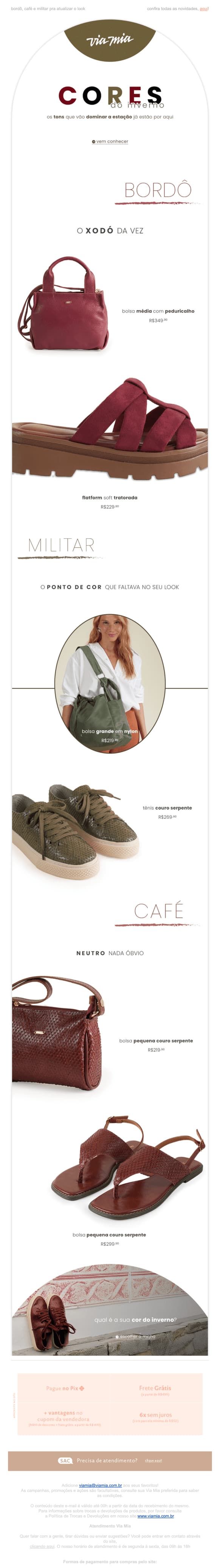 Via mia: os tons do inverno chegaram 🤎