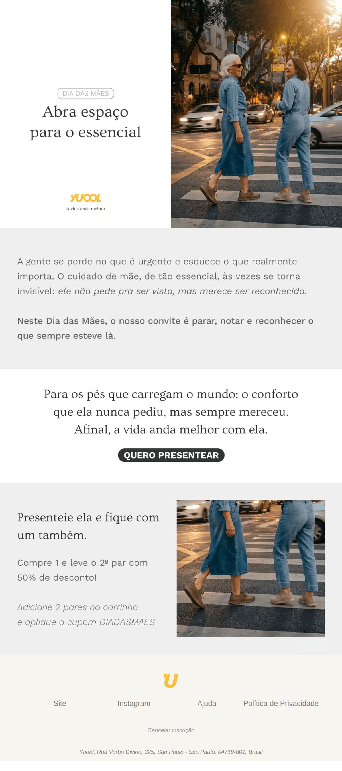 Yuool: O que a gente deixa de fazer é tão importante quanto o que a gente
