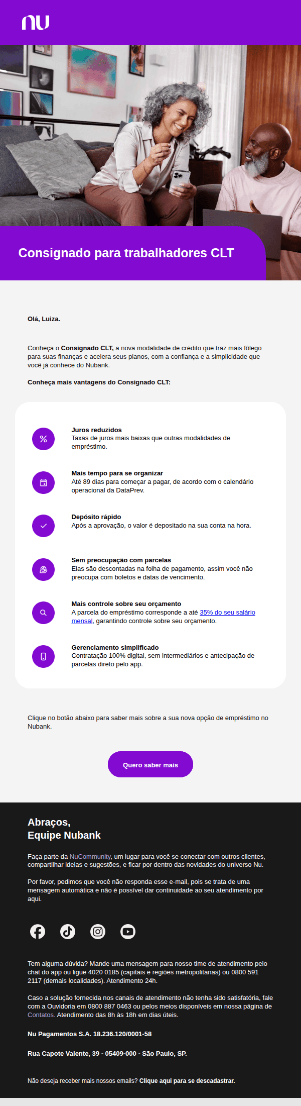 Nubank: Sua nova opção de empréstimo