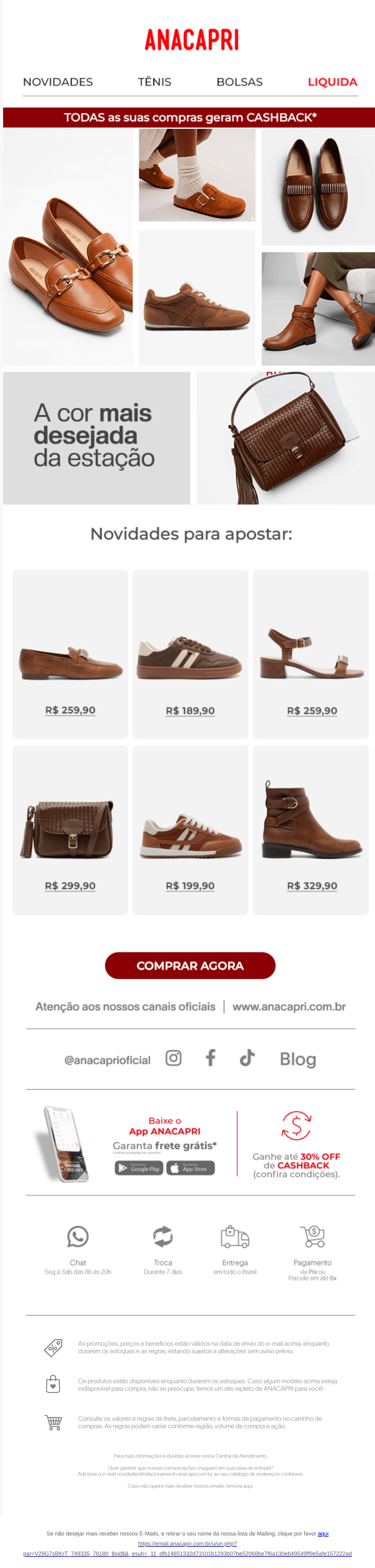 Anacapri: MARROM é o novo preto? 🤎