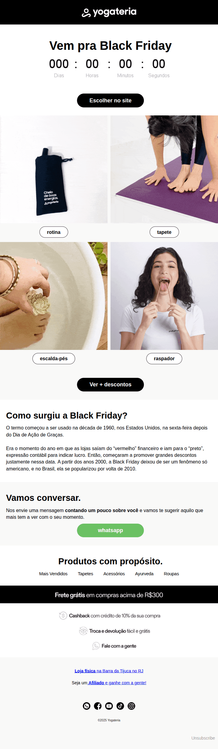 Yogateria: 🎉 Feliz Black Friday