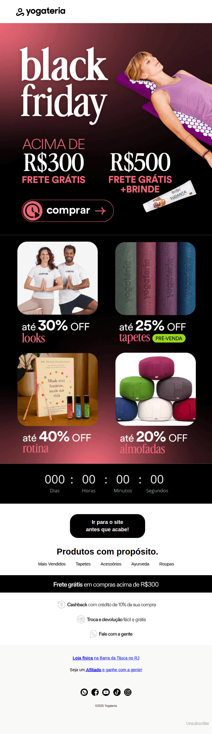 Yogateria: 👋 Despedida de BLACK FRIDAY