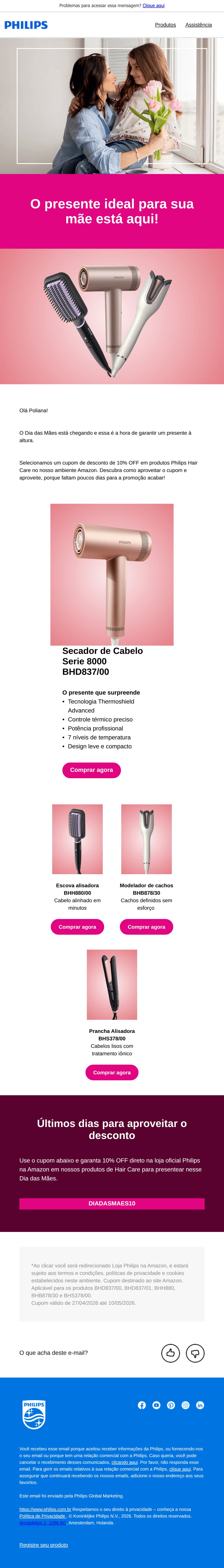Philips: Faltam poucos dias para acertar no presente 🎁