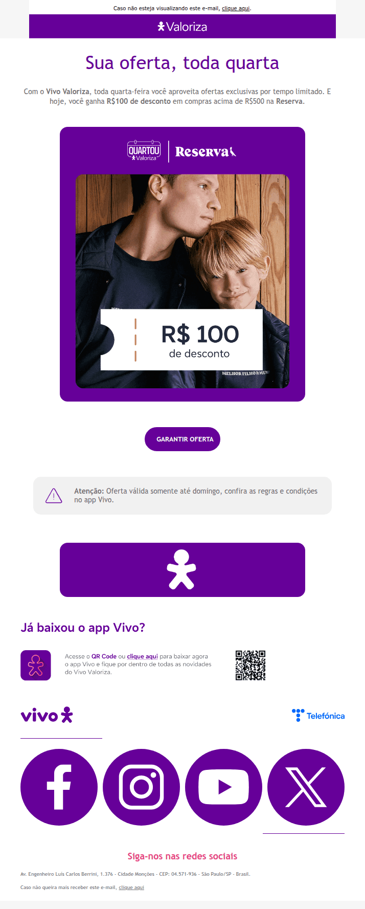 Vivo: O presente de Dia dos Pais está no Quartou Vivo Valoriza