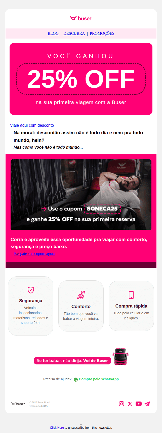 Buser: Esse email tem...