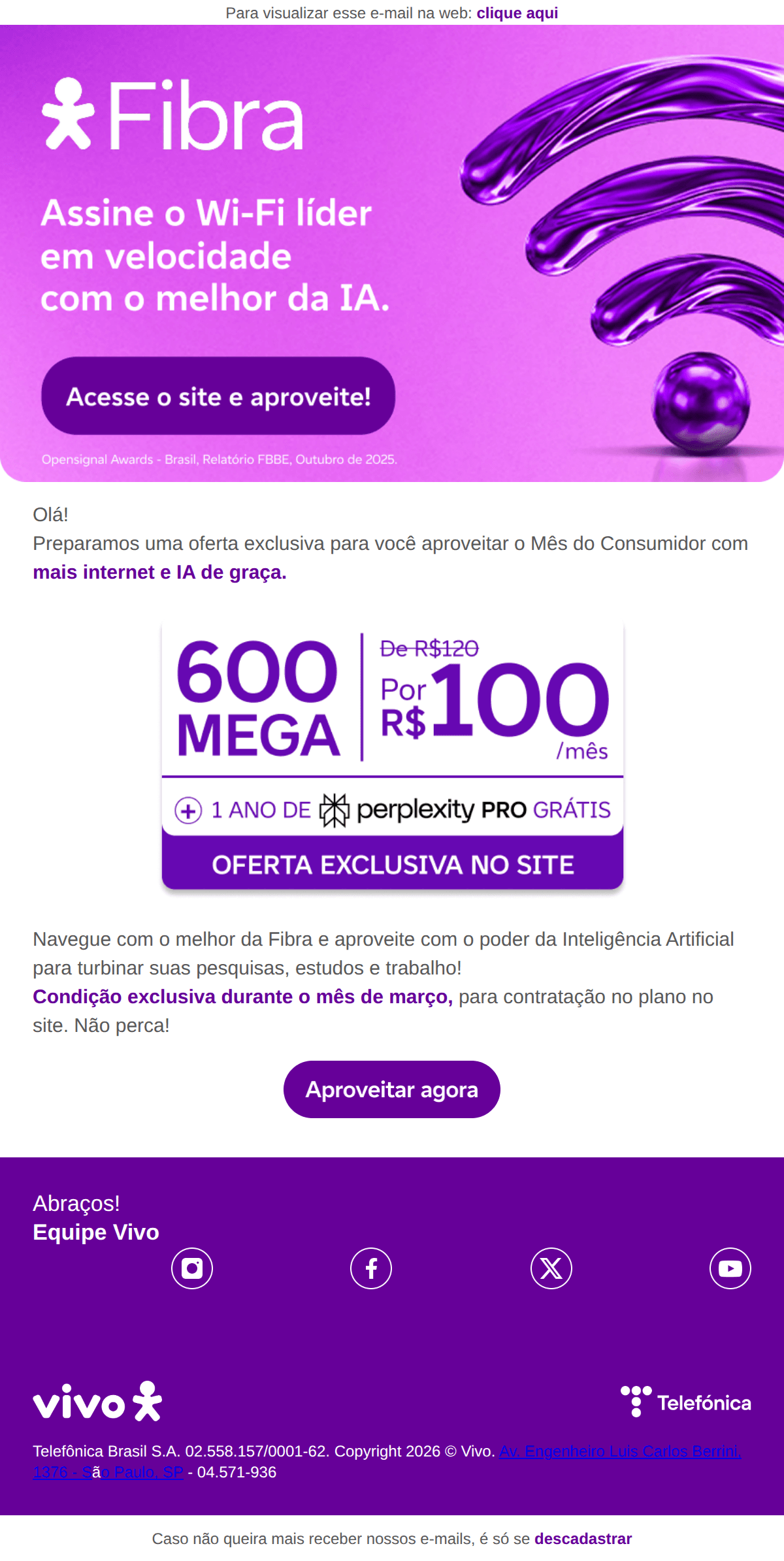 Vivo: Últimos dias com oferta imperdível! Não dá para perder!