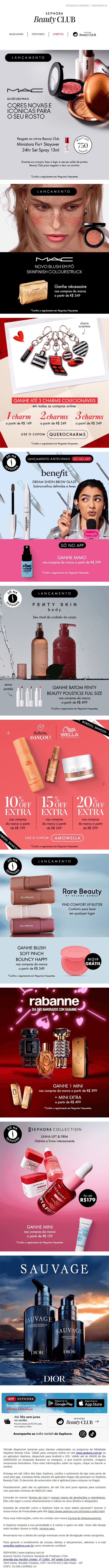 Sephora: Lançamentos de MAC 🤩