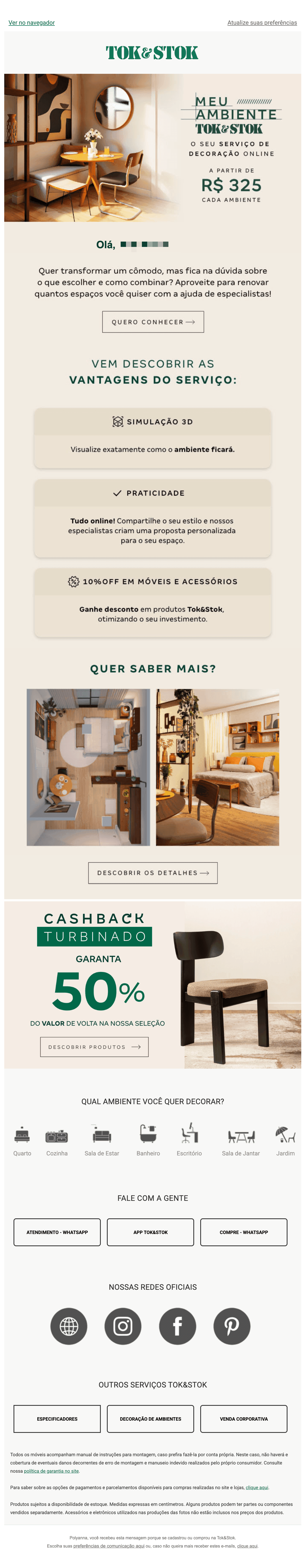 Tok&stok: Decoração de um jeito simples ✨