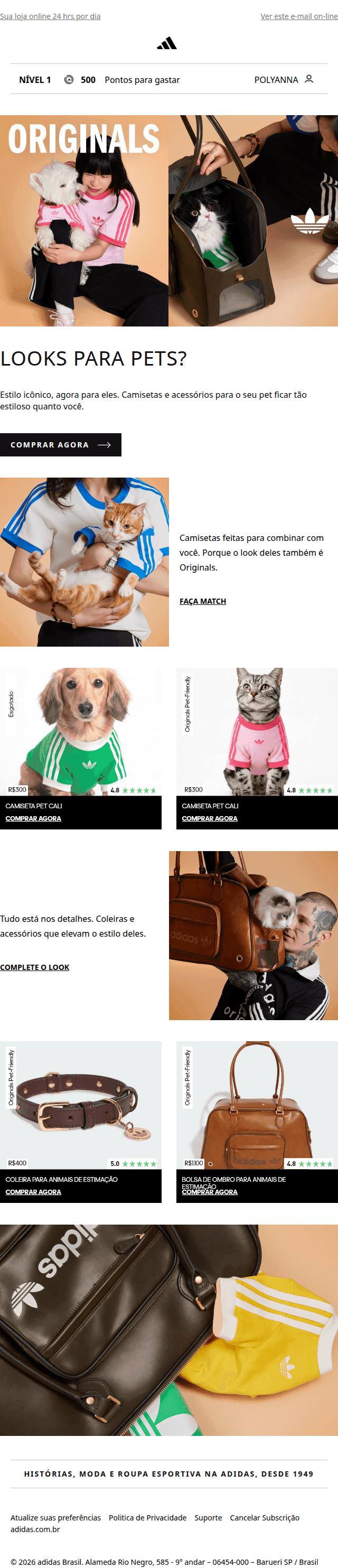 Adidas: A coleção mais fofa 🐾