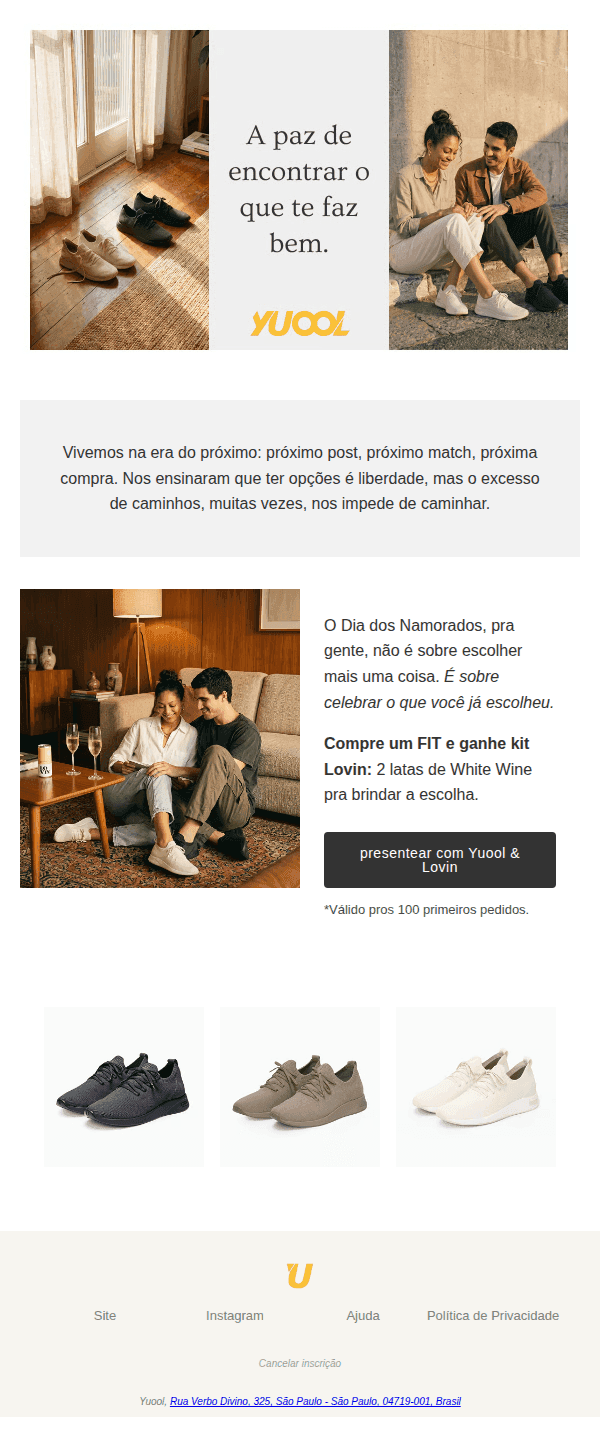 Yuool: 💝O presente certo começa antes de abrir a caixa.