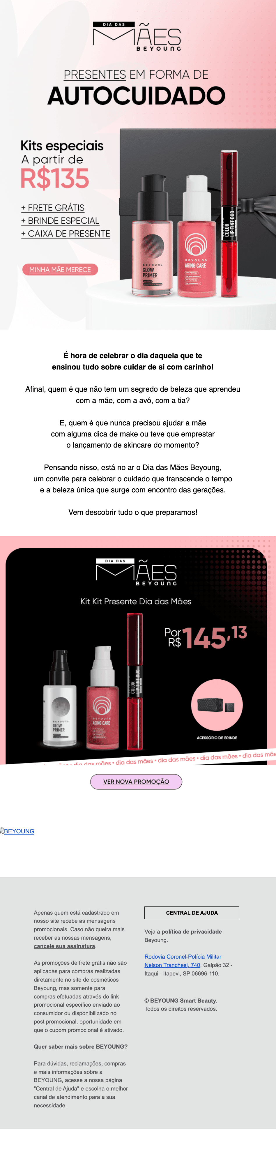 Beyoung: O presente ideal da sua mães está aqui 💖