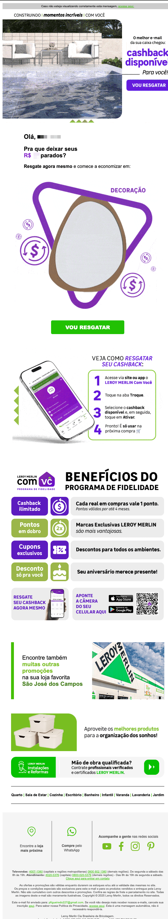 Leroy merlin: Nem todo presente vem embrulhado. 🎁