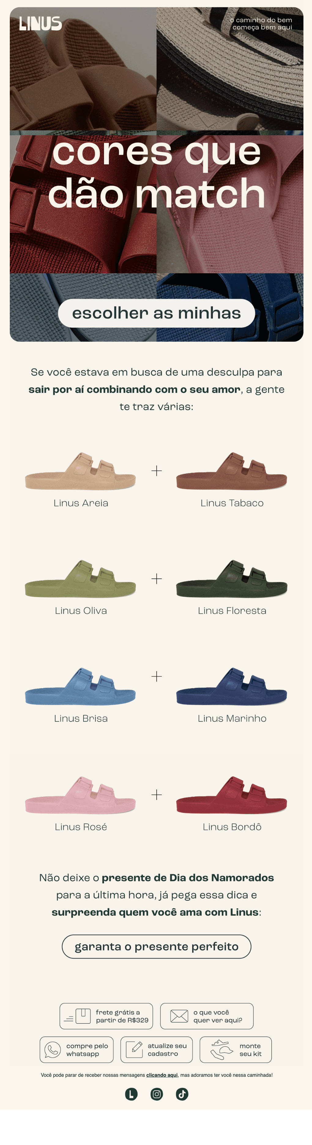 Linus: Você acha que deu match? 🤝