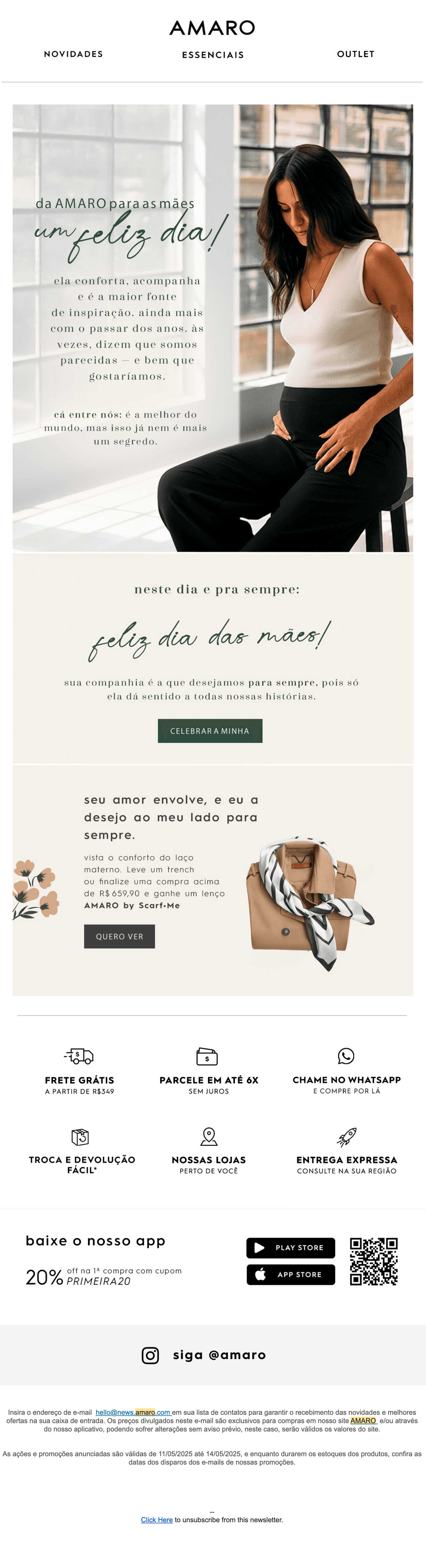 Amaro: Feliz dia das mães para aquelas que são tudo 💐