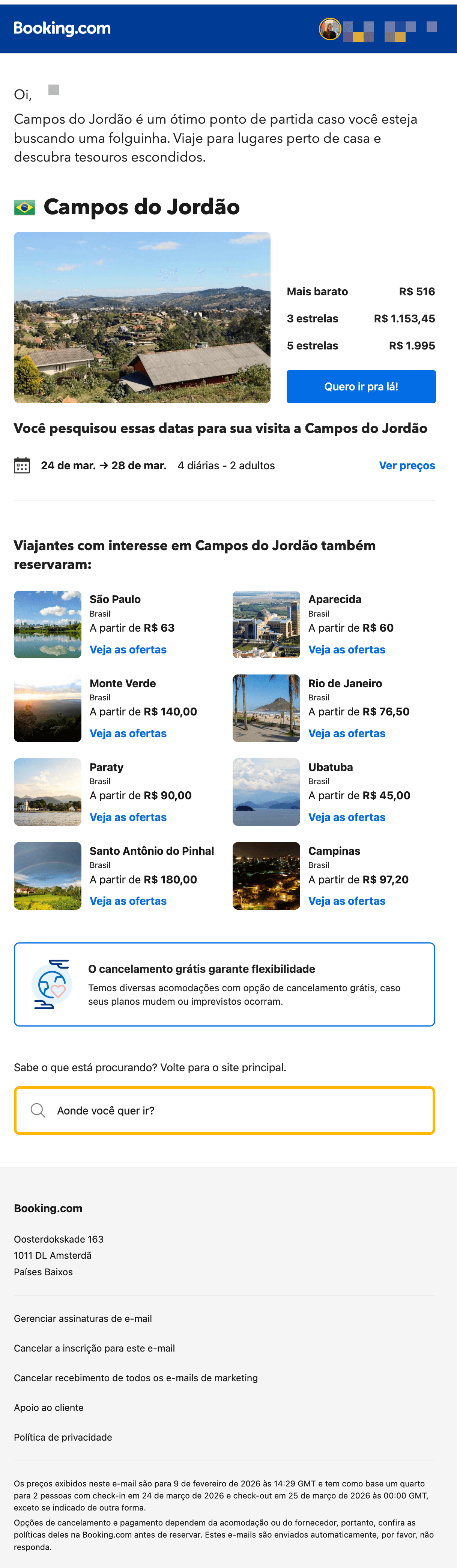 Booking: Atualização sobre Campos do Jordão – Encontre o preço certo para você [NAME]