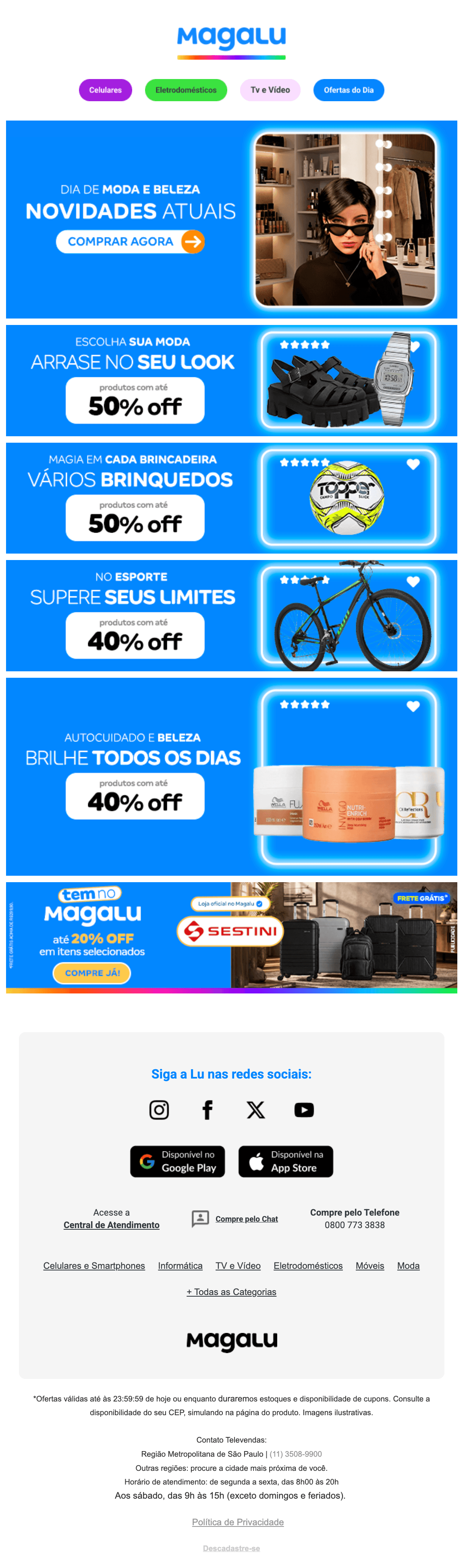 Magalu: O combo perfeito pro seu dia 🎁