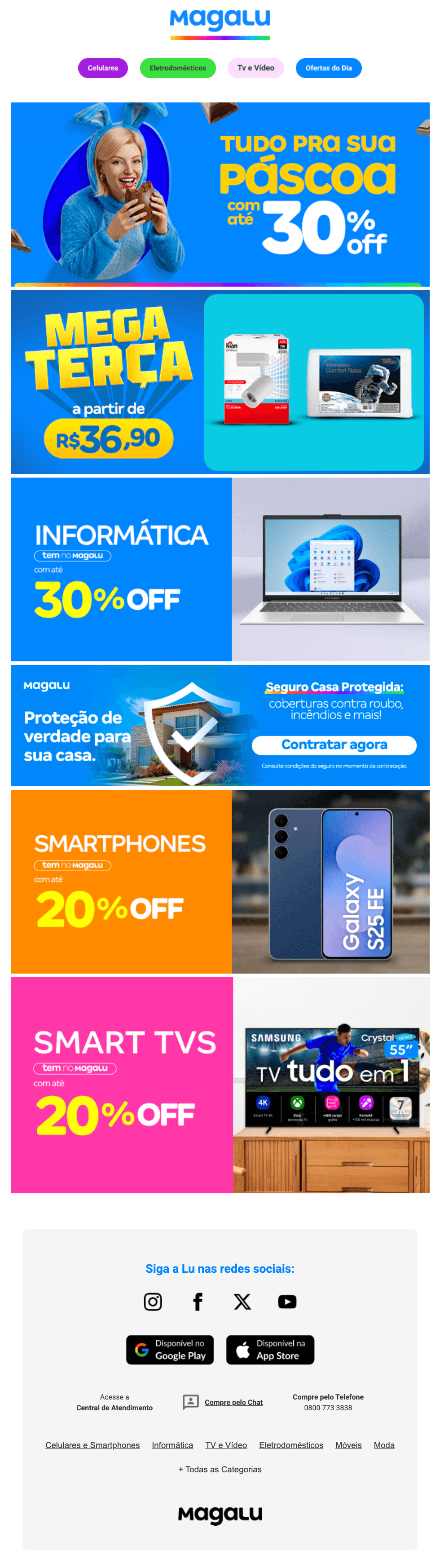 Magalu: Páscoa com P de Promoção 🤩