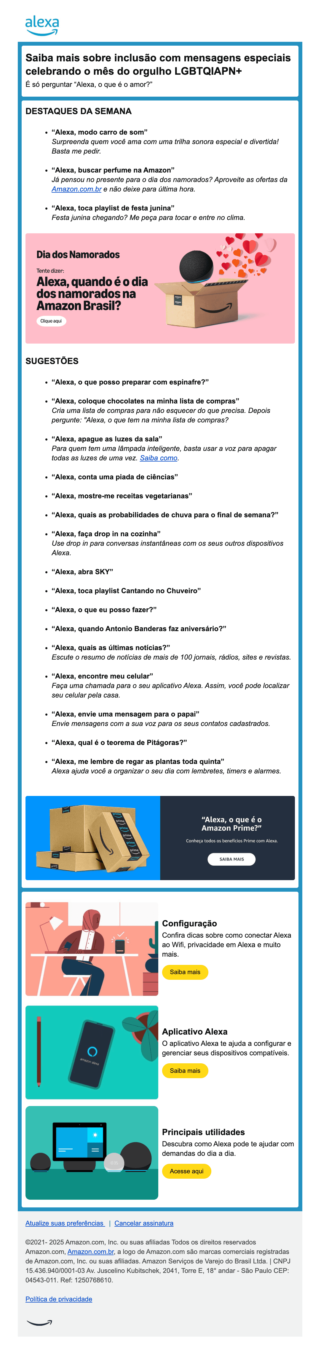 Amazon: Confira Novidades de Alexa