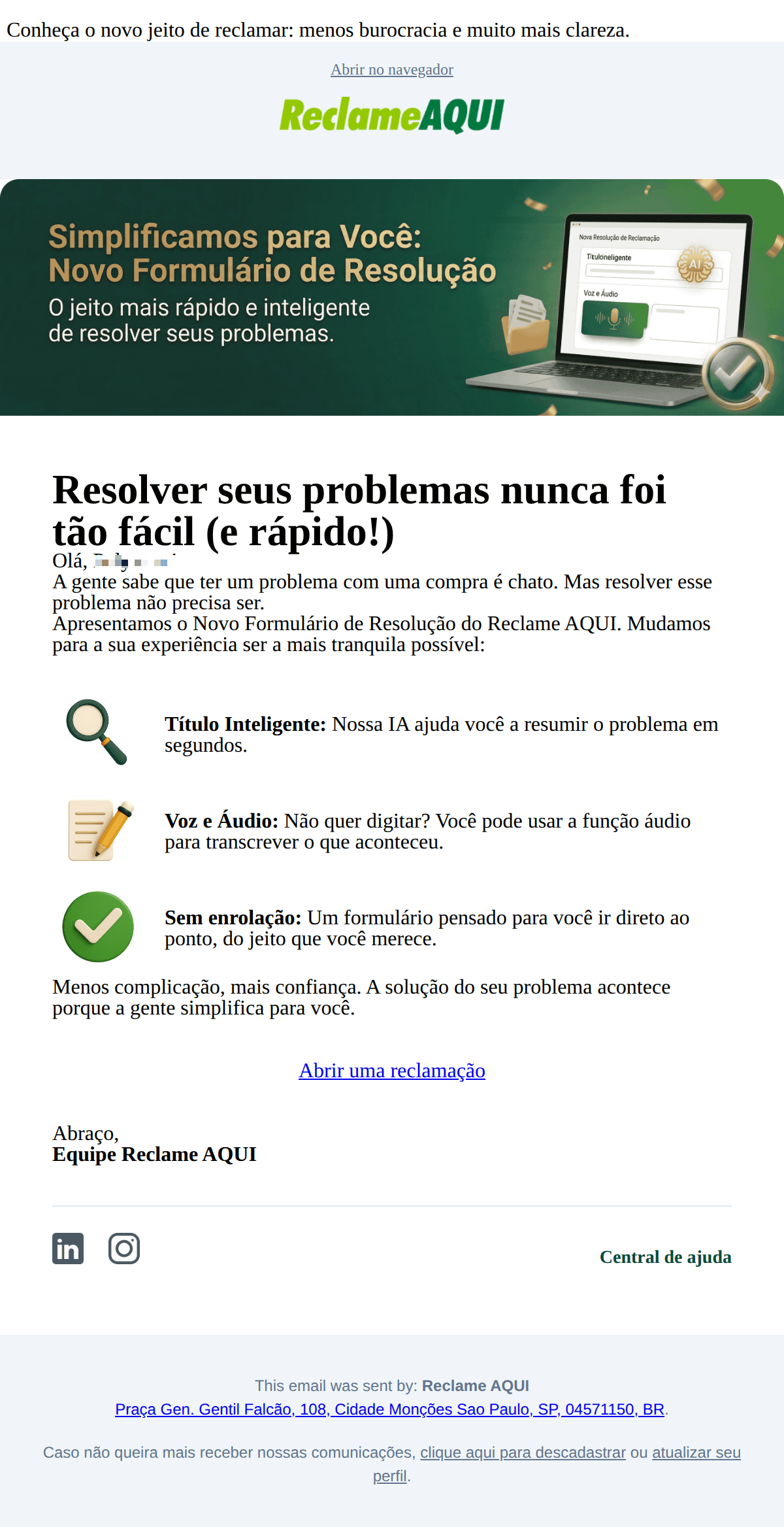 Reclame Aqui: Resolver seus problemas nunca foi tão fácil (e rápido!) 🚀