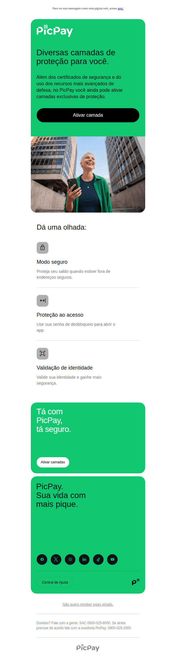 Picpay: Você já conhece o Modo Seguro?