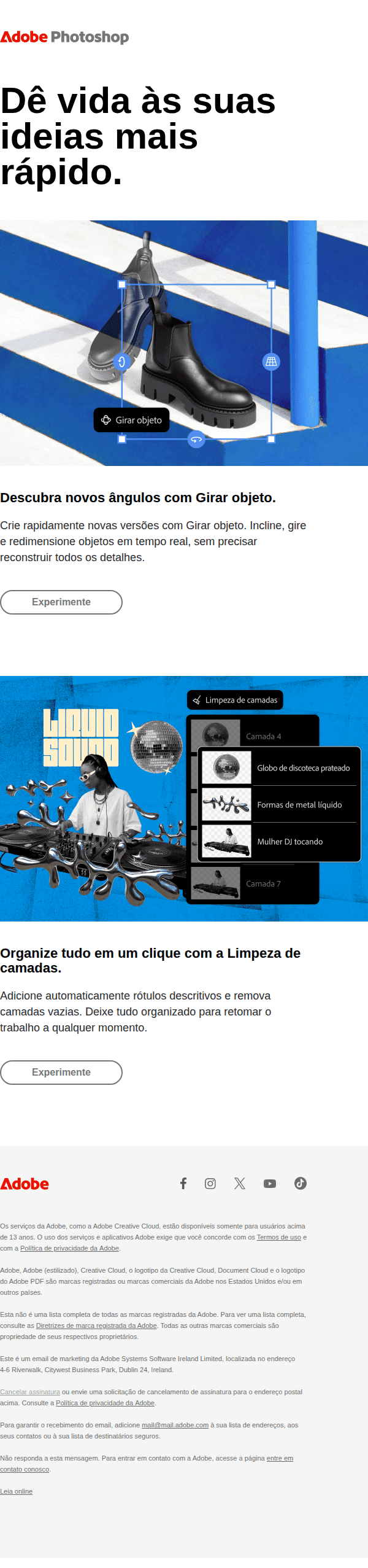 Adobe photoshop: Novos recursos do Photoshop para acelerar seu trabalho