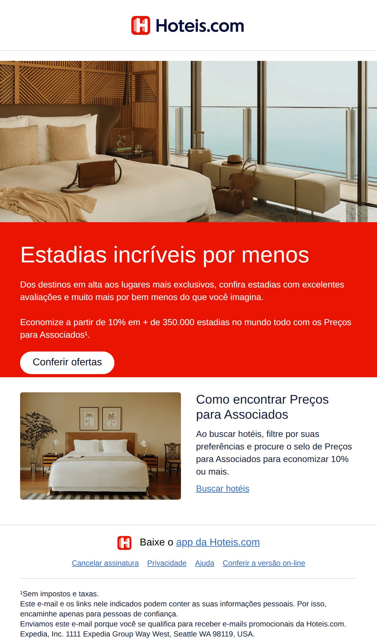 Hoteis.com: Hotéis que oferecem mais por menos