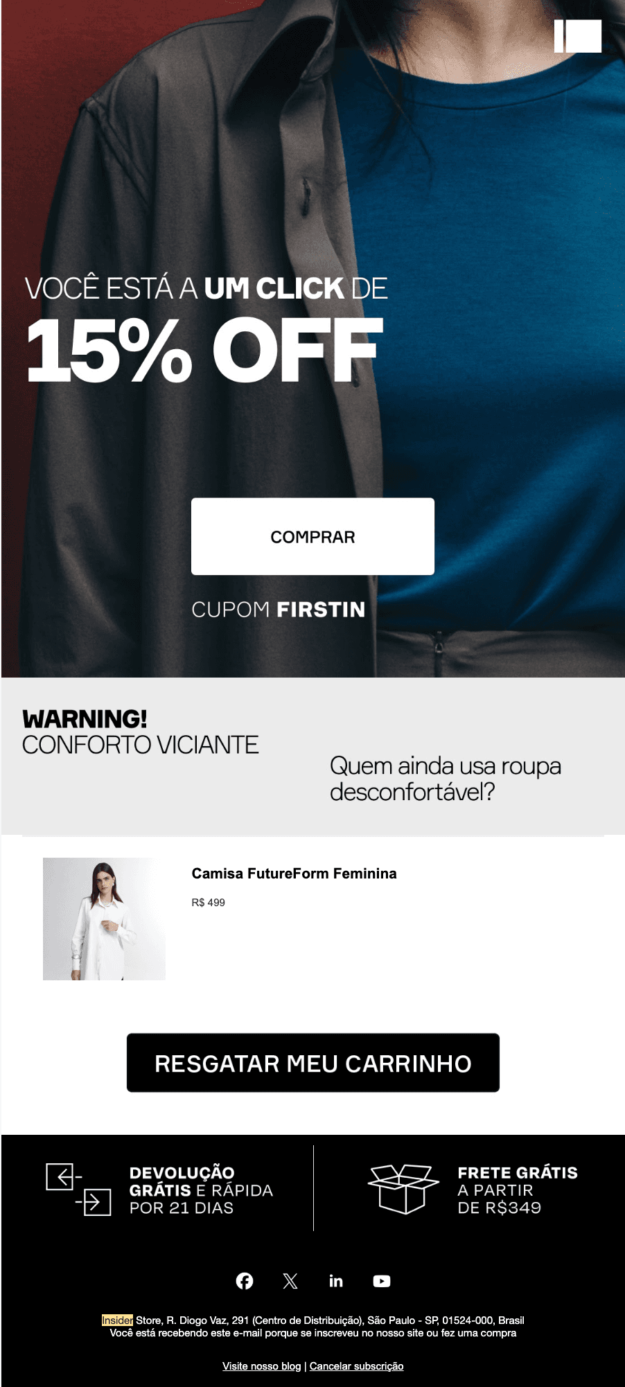 Insider: AINDA DÁ TEMPO DE EXPERIMENTAR