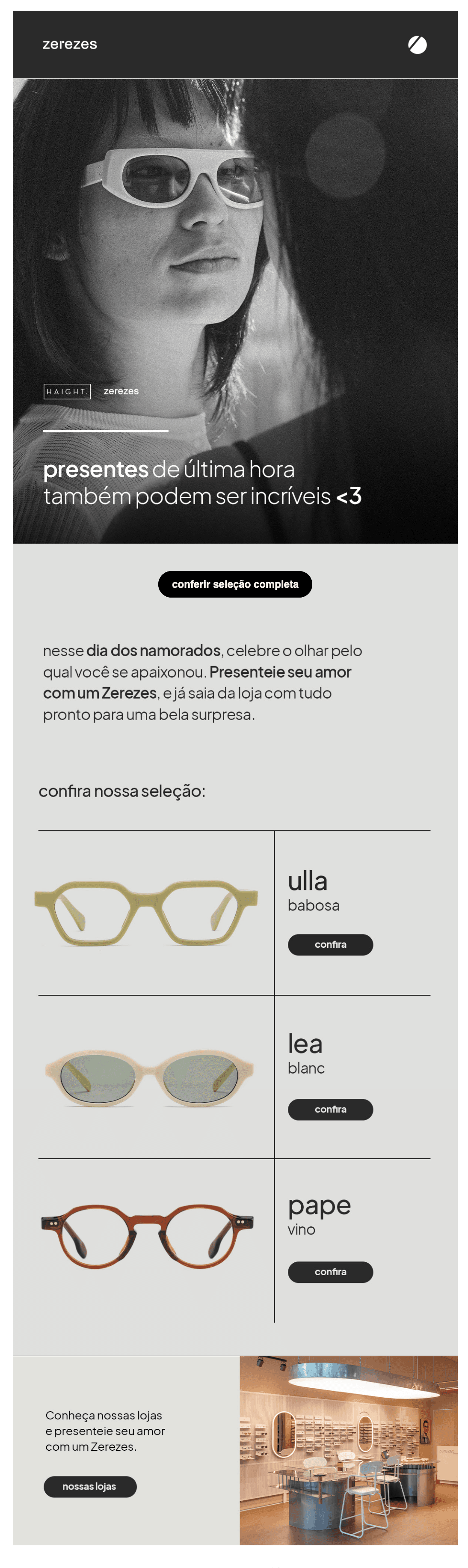 Zerezes: seu presente de última hora está aqui <3